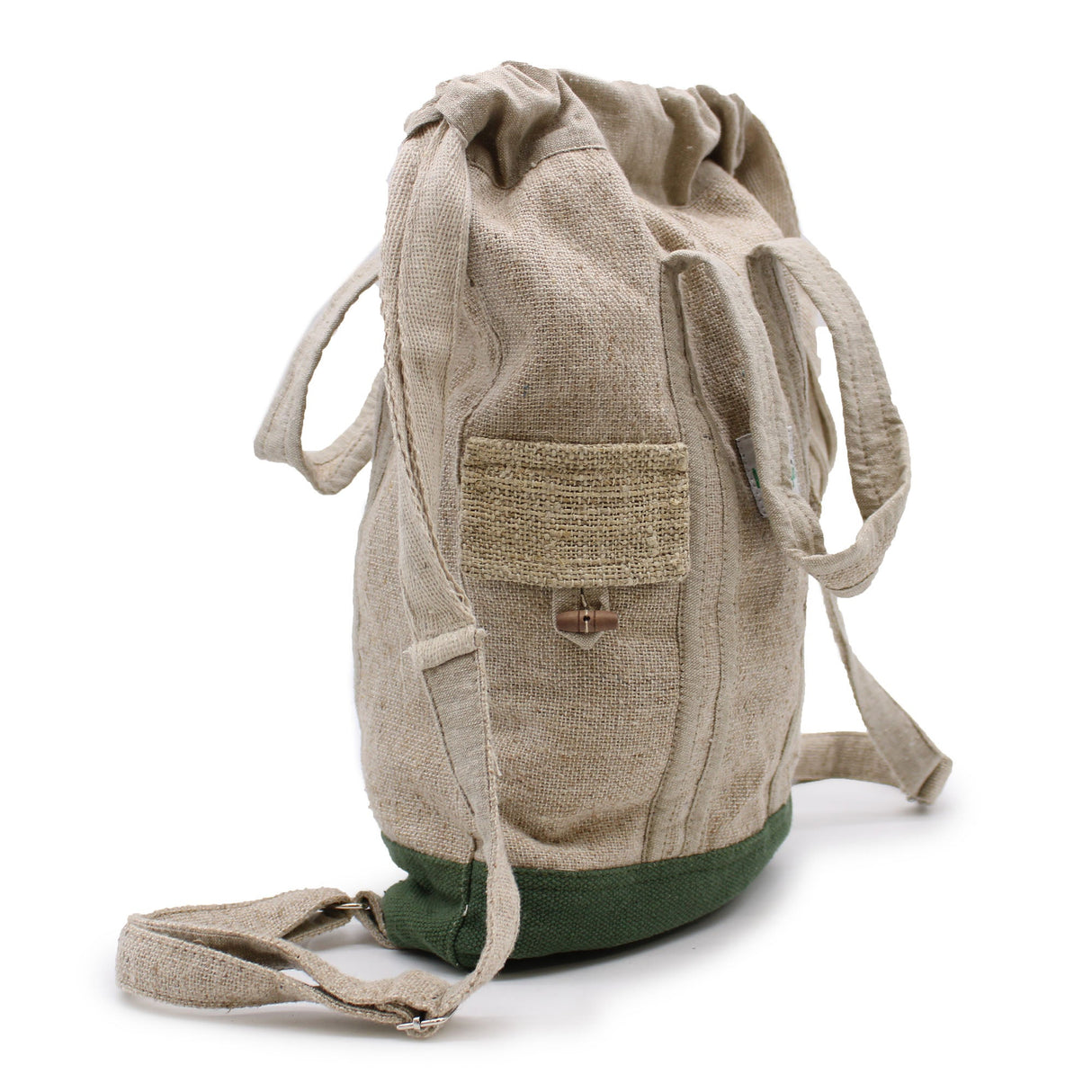 Boho Laptop Backpack - Hemp & Cotton - SHAMTAM.COM