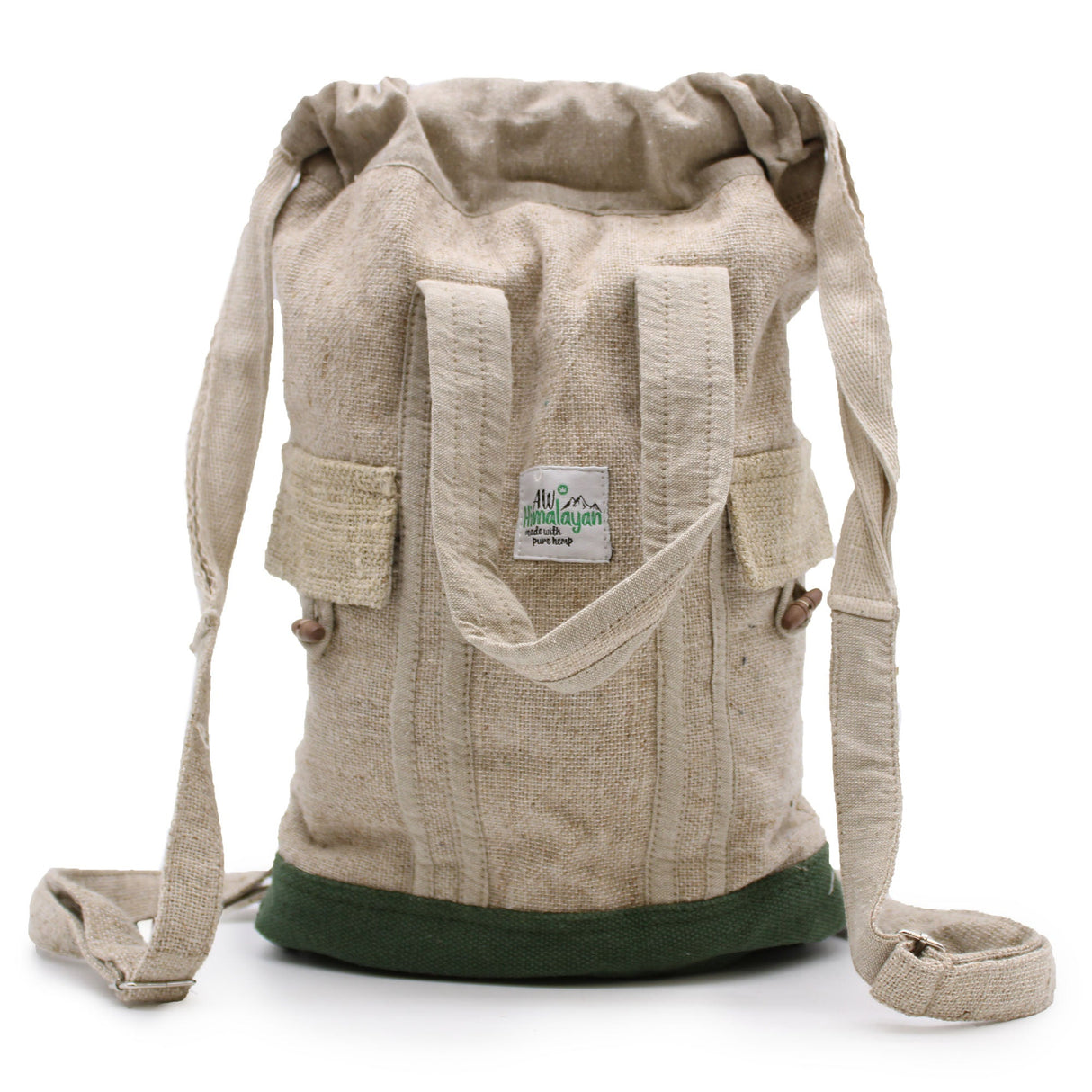 Boho Laptop Backpack - Hemp & Cotton - SHAMTAM.COM