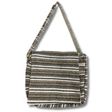 Soft Banjar Laptop Bag - Soft Cream & Grey - SHAMTAM.COM