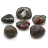 Bloodstone - Sephtonite Tumble Stones - African Crystals Gemstones - SHAMTAM.COM