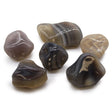 Grey Agate Tumble Stones - African Crystals Gemstones - Botswana - SHAMTAM.COM