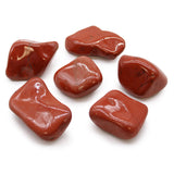 Red Jasper Tumble Stones - African Crystals Gemstones - SHAMTAM.COM