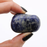 Pure Blue Sodalite Tumble Stones - African Crystals Gemstones - SHAMTAM.COM