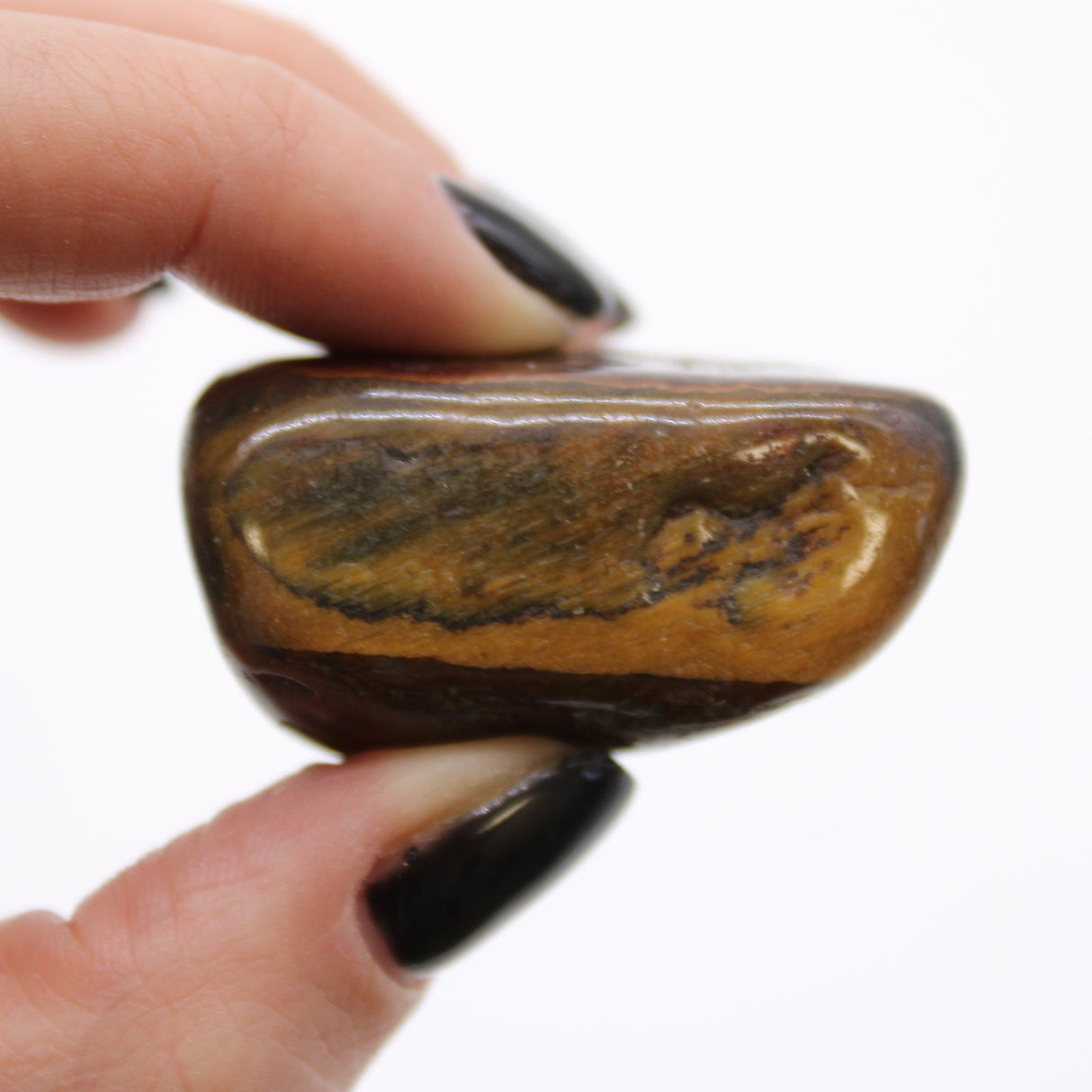 Tigers Eye Tumble Stones - African Crystals Gemstones Varigated - SHAMTAM.COM