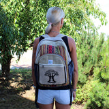 Boho Backpack - Bohdi Tree Design - SHAMTAM.COM