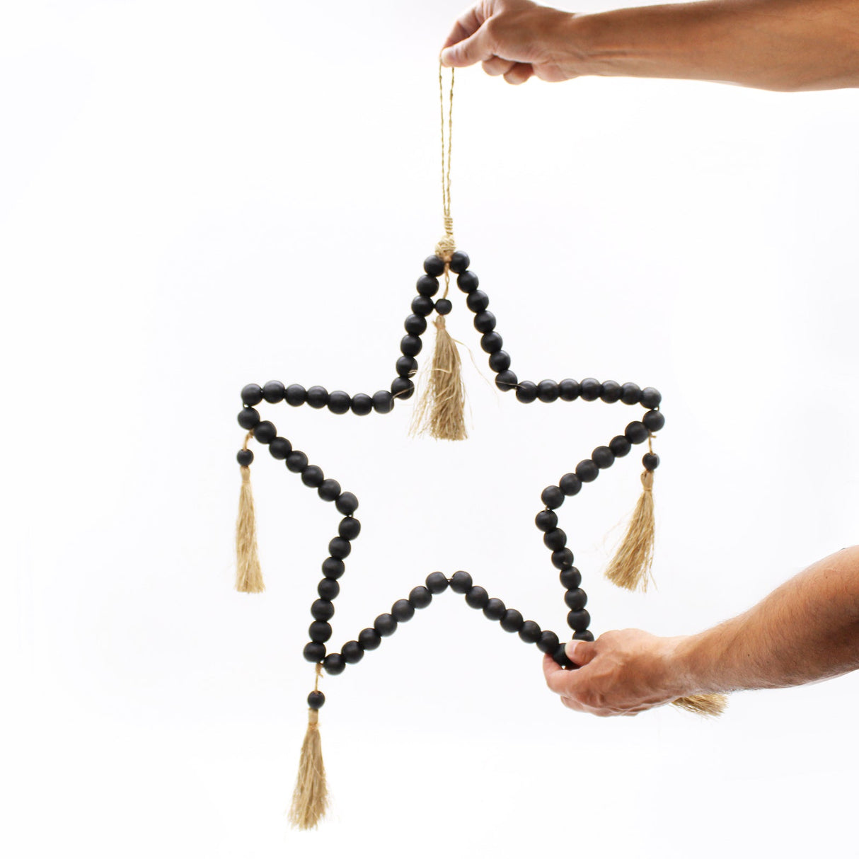 Large Bead Star Mobil 58x38cm - SHAMTAM.COM