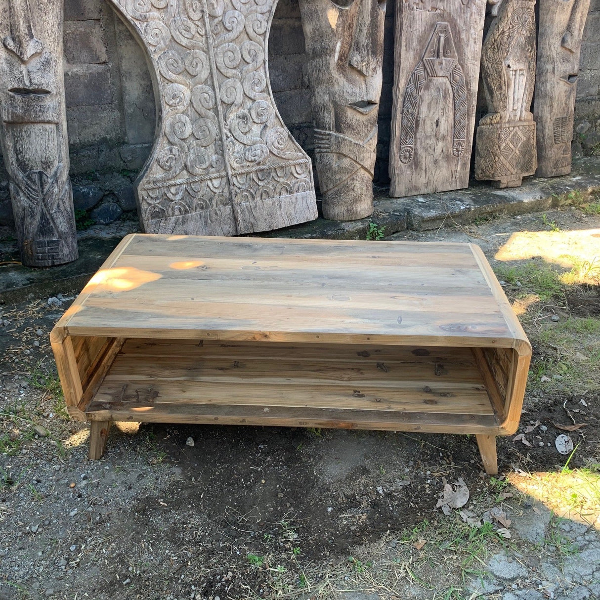 Coffee Table - Recycled Wood - SHAMTAM.COM