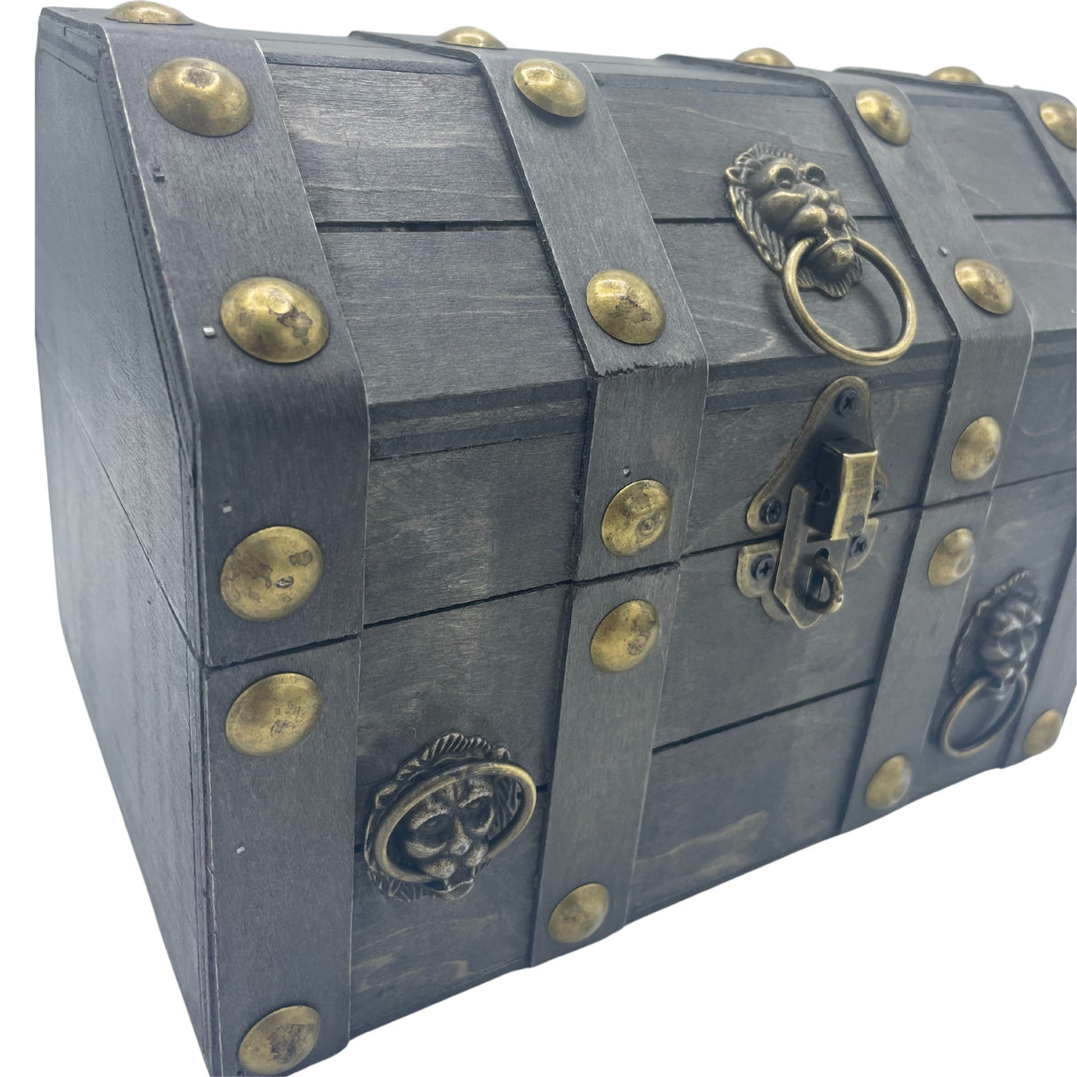 Large Treasure Chest - Grey - SHAMTAM.COM