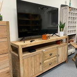 Large TV Stand - Recycled Wood - SHAMTAM.COM