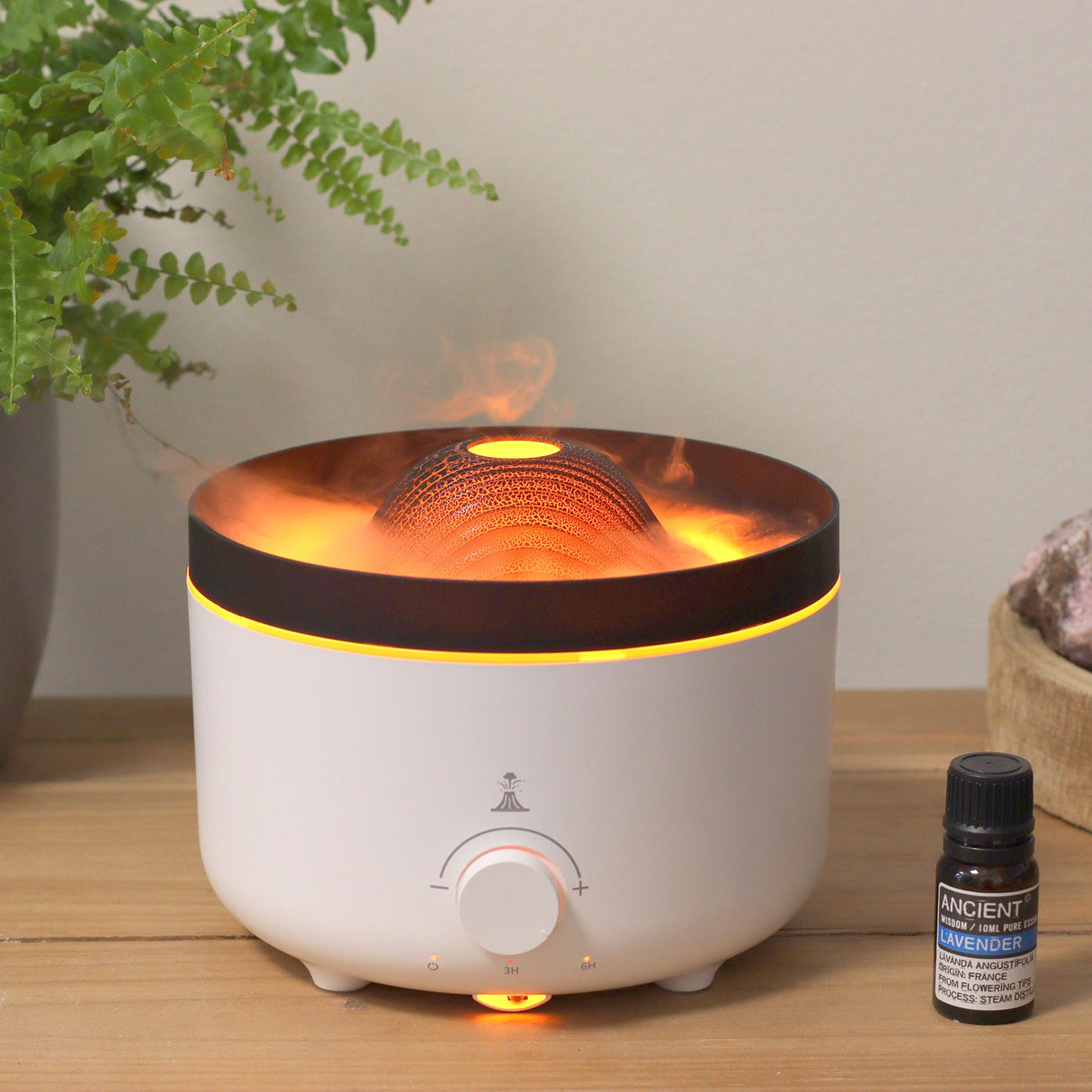 Aroma Diffuser - Volcano Effect Two Colours - 560ml - SHAMTAM.COM