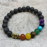 Lava Stone Bracelet - Elephant Chakra - SHAMTAM.COM