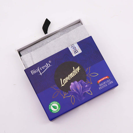 Lavender Backflow Incense Cones - Biofresh - SHAMTAM.COM