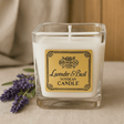 Lavender Basil Scented Soy Wax Jar Candle - SHAMTAM.COM