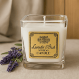 Lavender Basil Scented Soy Wax Jar Candle - SHAMTAM.COM