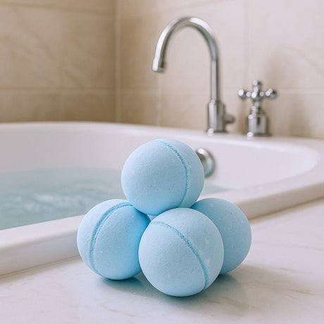Lavender Bath Bomb With Marjoram - SHAMTAM.COM