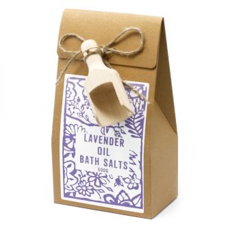 Lavender Bath Salt Himalayan 500g - SHAMTAM.COM