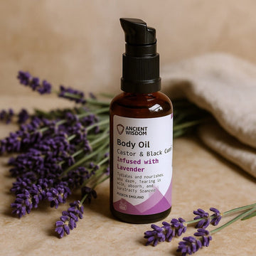 Organiczny olejek do ciała lawendowy 50 ml
