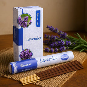 Lavender Charcoal - Free Incense Sticks - Aromatika - SHAMTAM.COM