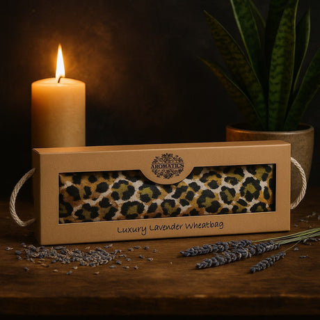 Lavender Eye Pillow Gift Box - Night Leopard - SHAMTAM.COM