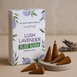 Lavender Incense Cones Plant Based 12 Count Stamford - SHAMTAM.COM