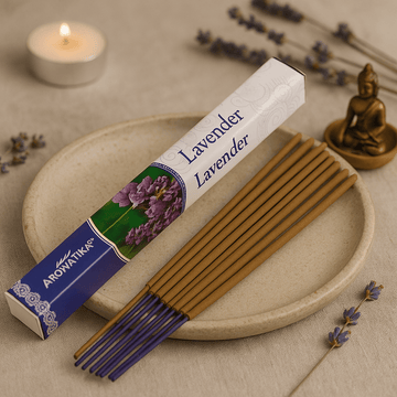 Lavender Incense Sticks 20 Sticks Aromatika