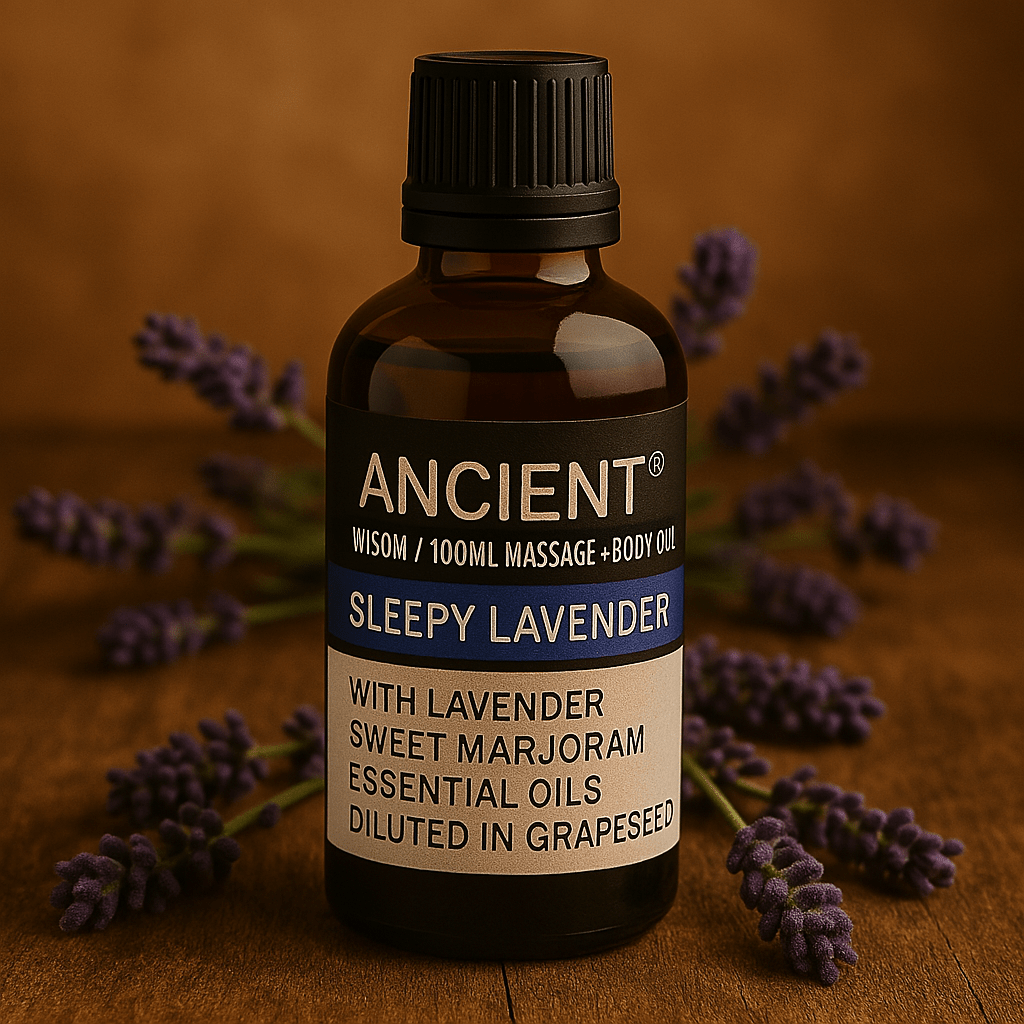 Sleepy Lavender Massage Oil - 100ml - SHAMTAM.COM