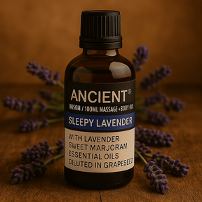 Sleepy Lavender Massage Oil - 100ml - SHAMTAM.COM