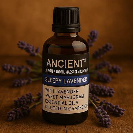 Sleepy Lavender Massage Oil - 100ml - SHAMTAM.COM