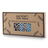 Lavender Eye Pillow in Gift Box - Natural Cotton and Juco - Blue Viper - SHAMTAM.COM