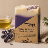 Lavender Olive Oil Bar Soap, 120g - SHAMTAM.COM