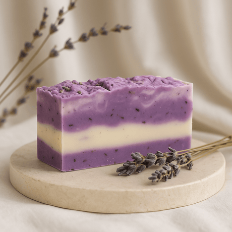Lavender Olive Oil Soap Bar 110g - SHAMTAM.COM