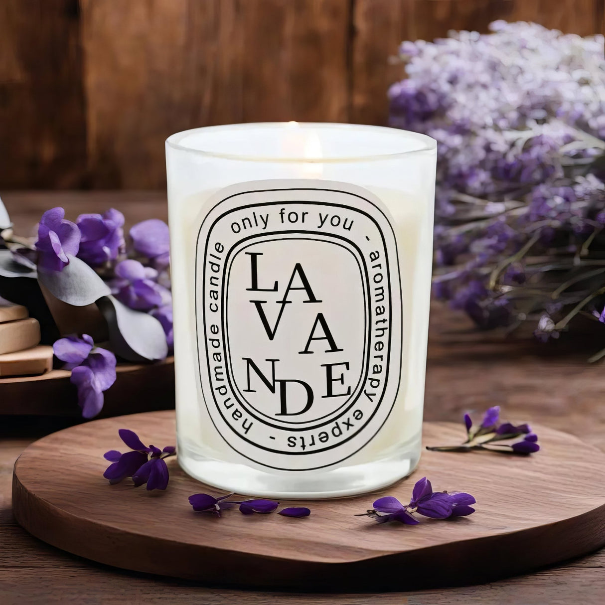 Lavender Scented Candle - SHAMTAM