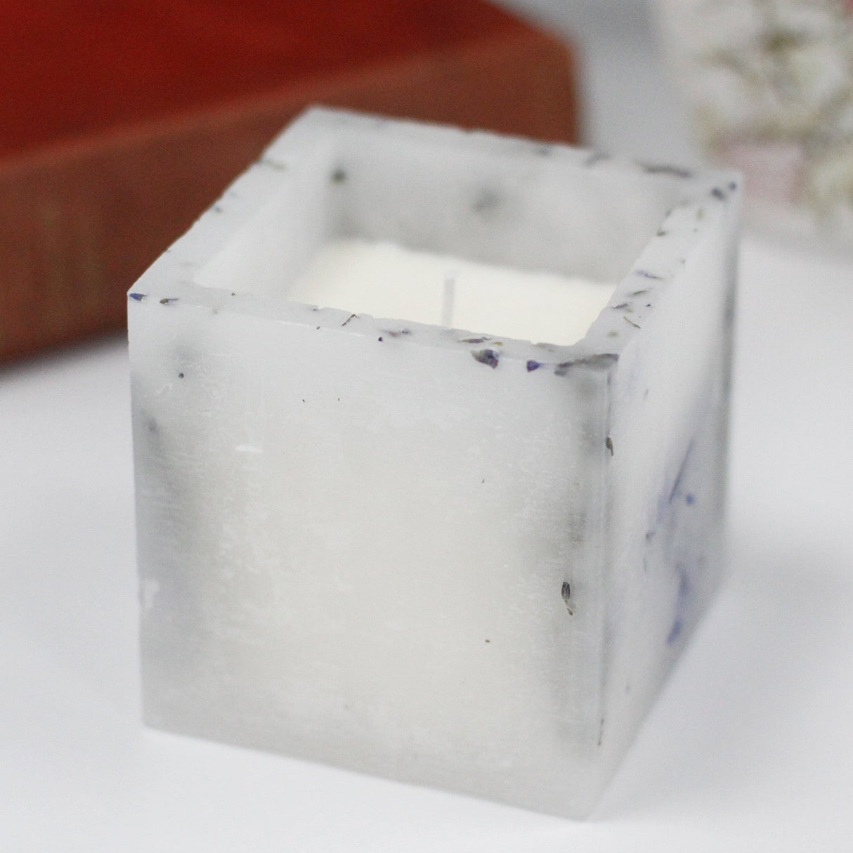 Lavender Scented Candle - Large Square - SHAMTAM.COM