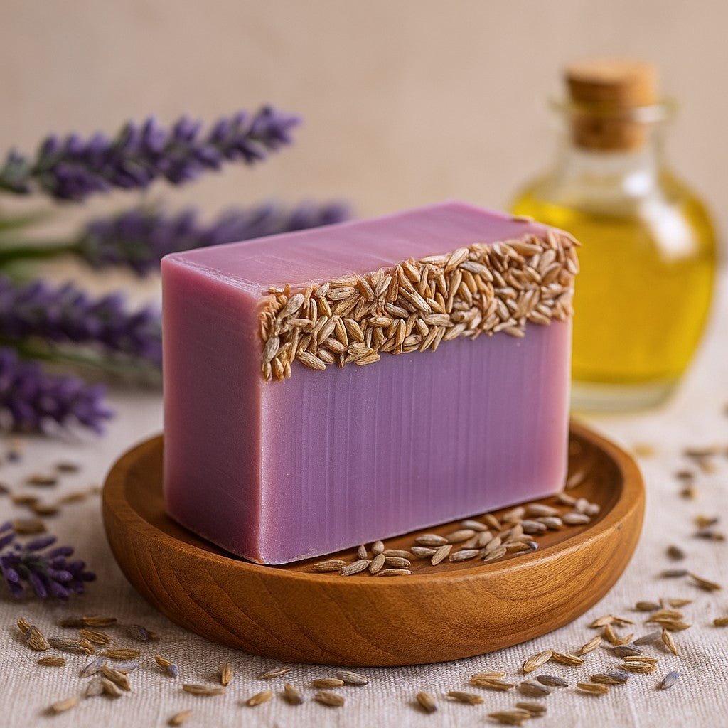 Lavender Soap Bar Ylang Ylang Patchouli - 100g - SHAMTAM.COM