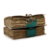 Leather "Never Hide Your Wings" Deckle - edge Notebook (7x5") - SHAMTAM.COM