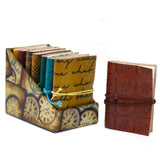 Leather Notebook (4x3") Assorted - 1 piece - SHAMTAM.COM