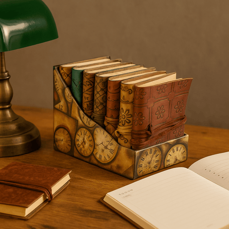 Leather Notebook 4x3 Inch - Assorted - SHAMTAM.COM