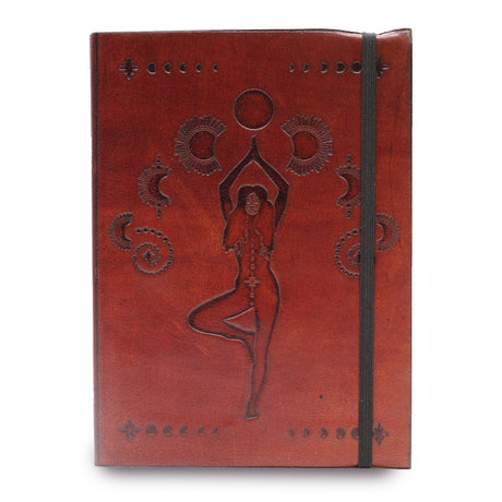 Cosmic Goddess Handmade Notebook - Small with strap - SHAMTAM.COM