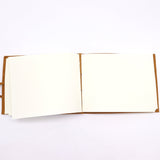 Leather Sketchbook Golden Tree - 144 pages - 18x23cm - SHAMTAM.COM