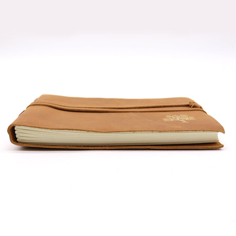 Leather Sketchbook Golden Tree - 144 pages - 18x23cm - SHAMTAM.COM