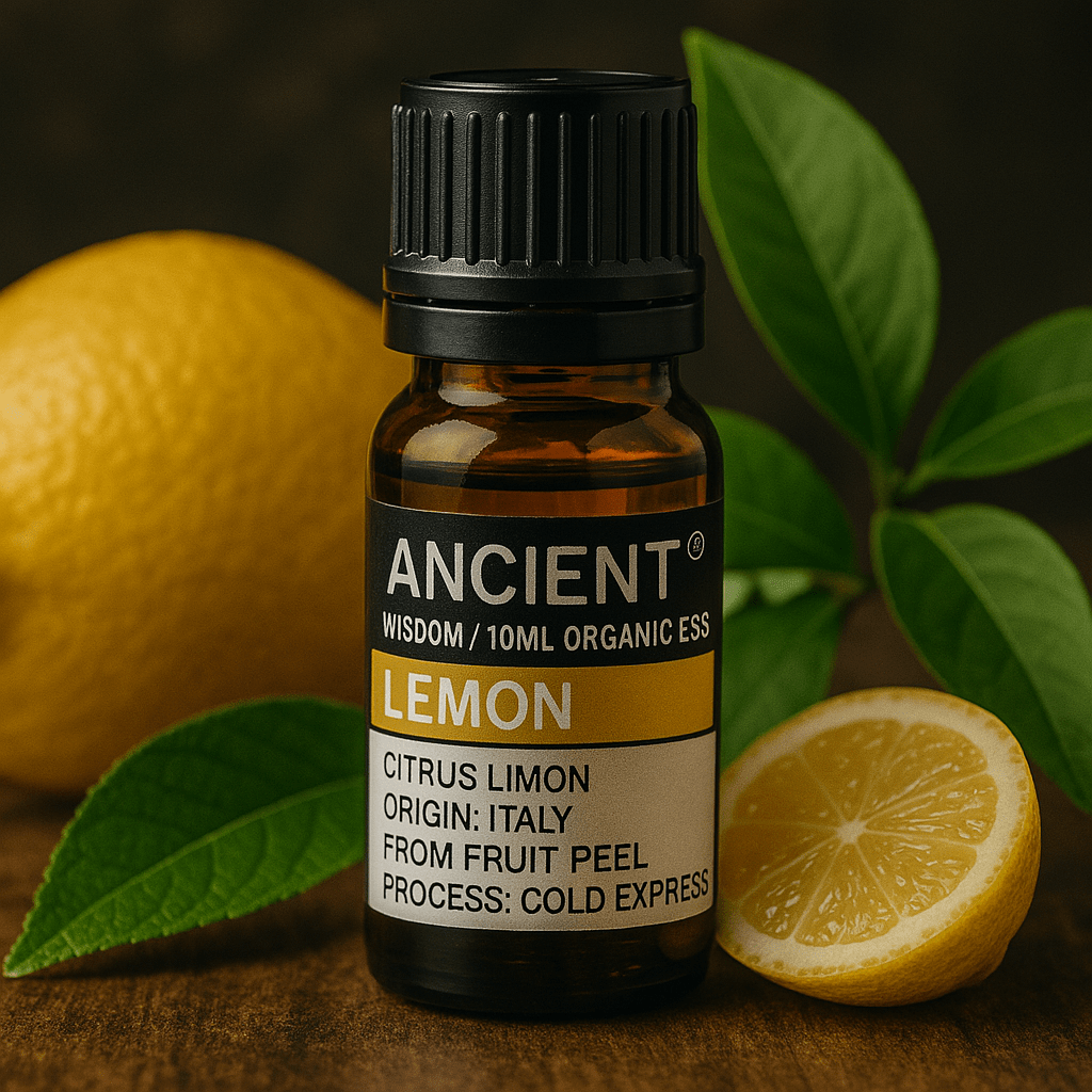 Lemon Essential Oil Organic 10ml - SHAMTAM.COM