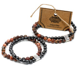 Leopard Skin Bracelet - Magnetic Gemstone Crystal - SHAMTAM.COM