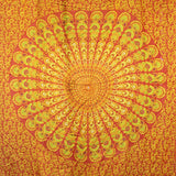 Lime Orange Mandala Sarongs - SHAMTAM.COM