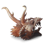 Live Size Dragon Head Carving - 30cm - SHAMTAM.COM
