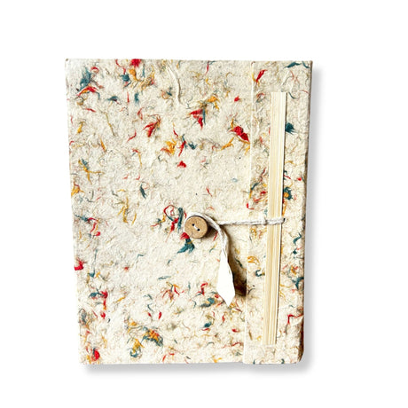 Lokta Paper A5 Journal, Handmade in Nepal - SHAMTAM.COM