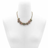 Unakite Necklace - Longstone Gem Crystal - SHAMTAM.COM