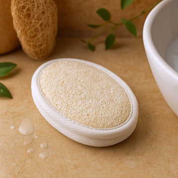 Loofah Body Scrubber – Natural Oval