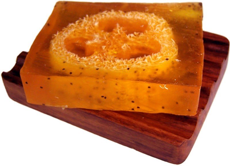 Loofah Soap Loaf - Mighty Mango Massage - SHAMTAM.COM