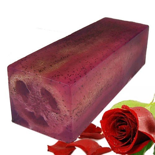 Loofah Soap Loaf - Rough & Ready Rose - SHAMTAM.COM