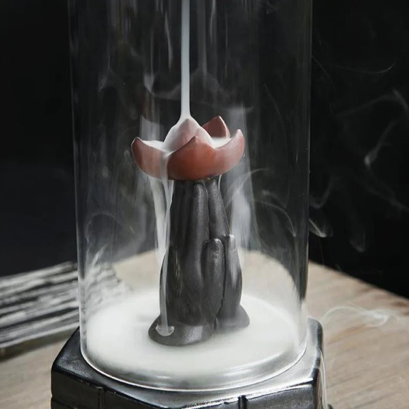 Lotus Smoke Waterfall Incense Burner - SHAMTAM